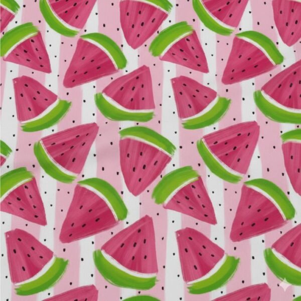 Lycra Reciclada Estampada - Melancia