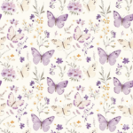 Popeline Borboleta - Branco - Image 2