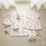 Popeline Coelhinha Arco-Íris - Branco - Image 3