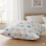 Popeline Corações Dia dos Namorados - Branco - Image 2