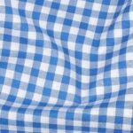 Popeline Fio Tinto Xadrez – Azul e Branco 9 mm - Image 3