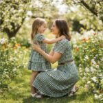 Popeline Fio Tinto Xadrez – Verde e Branco 9 mm - Image 4