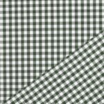 Popeline Fio Tinto Xadrez – Verde e Branco 9 mm - Image 2