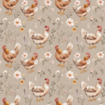 Popeline Galinhas - Bege - Image 2