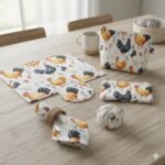 Popeline Galinhas - Branco - Image 3