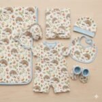 Popeline Ouriço e Maças - Bege - Image 3