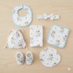 Popeline Páscoa Coelhinha Bicicleta - Branco - Image 3