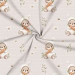 Popeline Páscoa Coelhinho e Cenoura - Rosa - Image 2