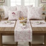 Popeline Páscoa Coelhinhos - Rosa - Image 3