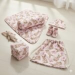 Popeline Páscoa Coelho e Laços - Rosa - Image 3