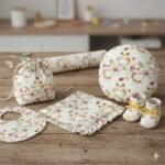 Popeline Páscoa Pintainhos - Cru - Image 3