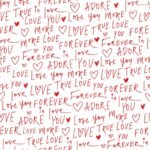 Popeline Love You Dia dos Namorados - Branco