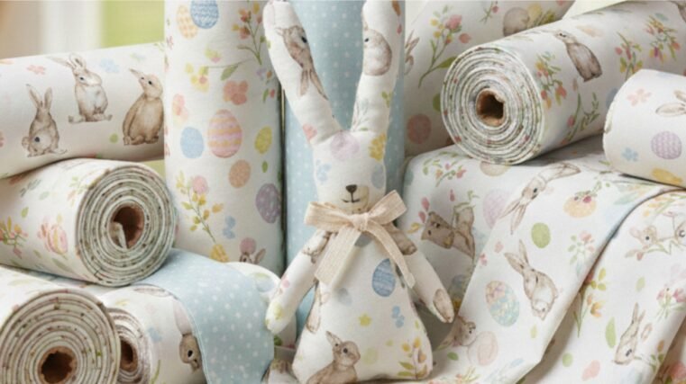 Tecido Tecidos Pascoa Violet Fabrics