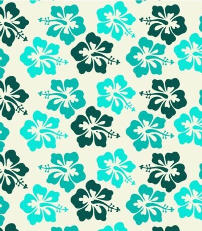 Tecido p/ Calções de Banho Tactel Flor – Branco