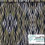Tecido Covid – Abstrato Gold