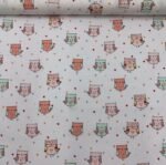 Popeline Mocho c/ Glitter – Branco