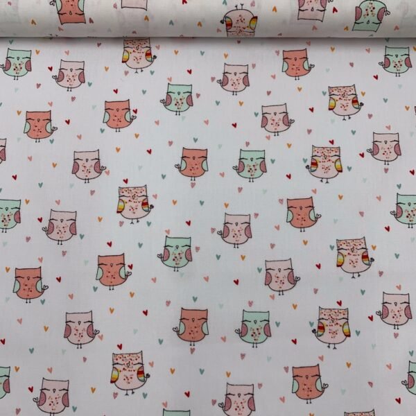 Popeline Mocho c/ Glitter – Branco