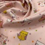 Popeline Mocho c/ Glitter – Rosa - imagem 3
