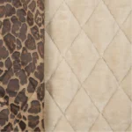 Acolchoado Leo c/ Pelo – Bege