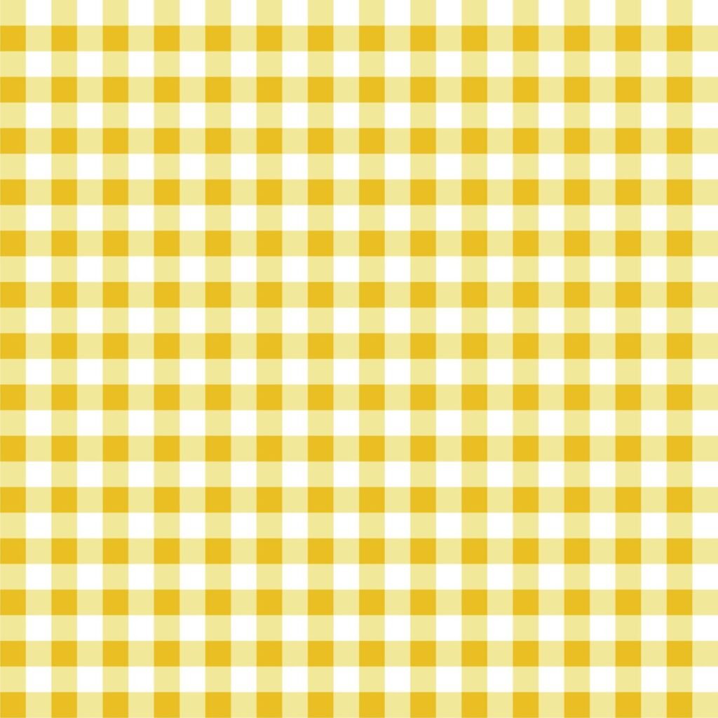 Policanvas Xadrez 1cm – Amarelo Torrado