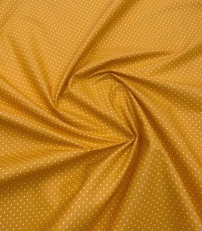 Popeline Resinada – Pintas – Amarelo