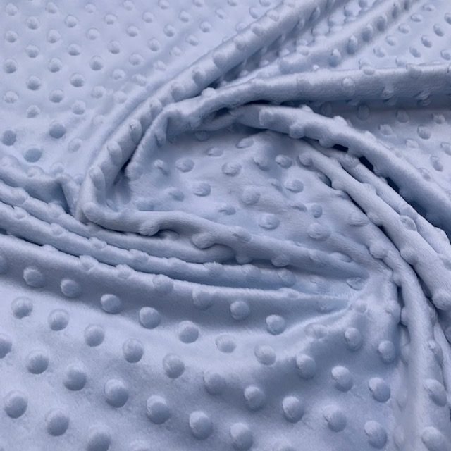 Malha Minky – Azul Bebé