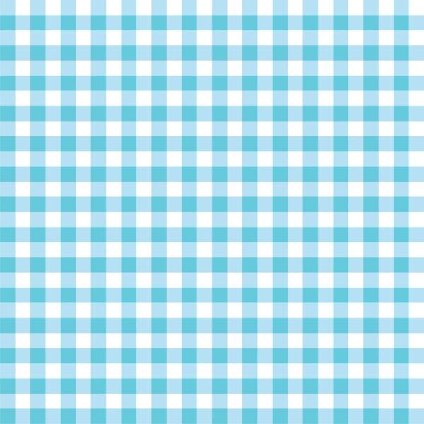 Policanvas Xadrez 1cm – Azul Claro