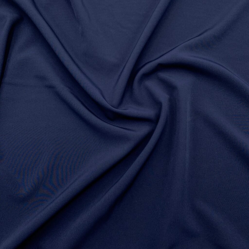 Crepe Compacto – Azul Marinho Claro