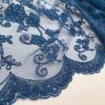 Renda Flower – Azul Petróleo - imagem 2