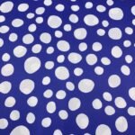 Seda Crepe – Bola Assimétrica – Azul Porto - imagem 2