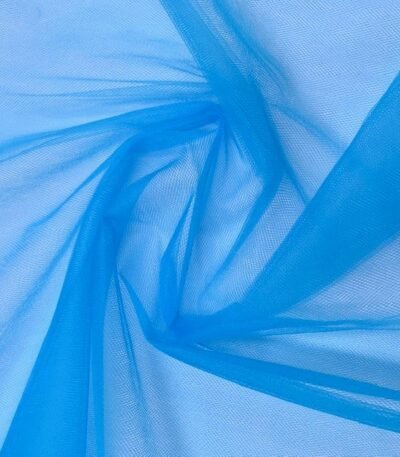 Tule Fino – Azul Turquesa