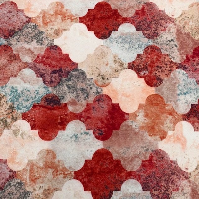 Crepe Compacto – Bege / Vermelho