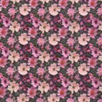 Bombazine Flower 3D – Azul