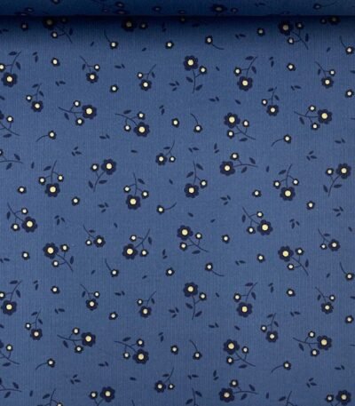 Bombazine Glitter Flower – Azul