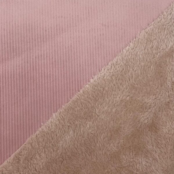 Bombazine c/ Pelo Teddy – Rosa
