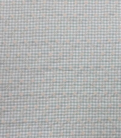 Bordado Inglês Seersucker – Verde Menta