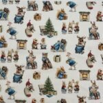 Canvas Christmas Animals – Branco