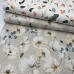 Canvas Digital Flowers – Branco - imagem 4