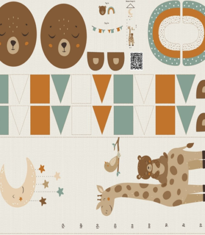 Canvas Kids Room Painel 1mt x 1,40mt