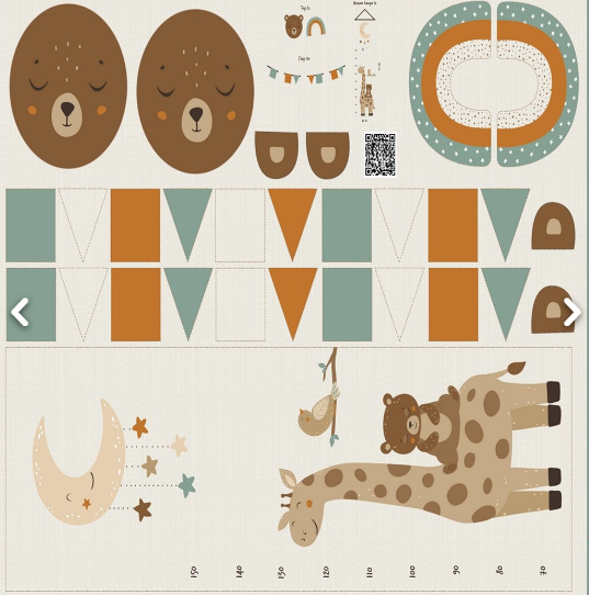 Canvas Kids Room Painel 1mt x 1,40mt