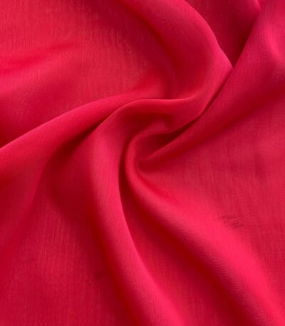 Chiffon Riscado – Cereja