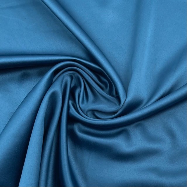 Cetim c/ Lycra – Azul Petróleo