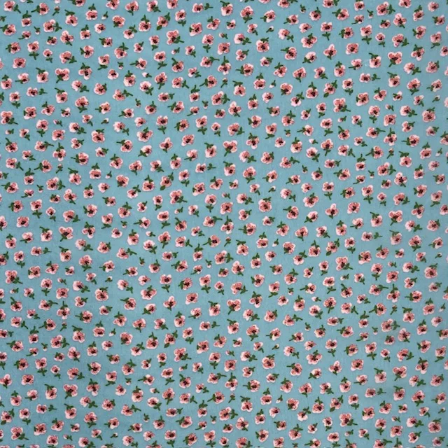 Chiffon Little Flower – Azul