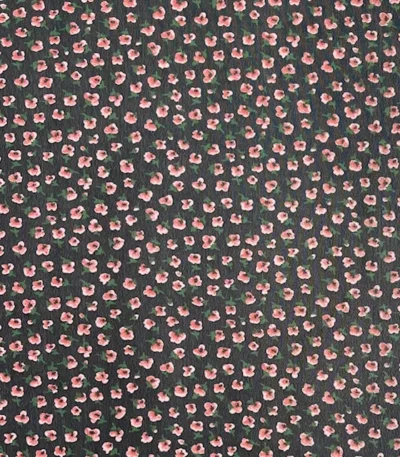 Chiffon Little Flower – Preto