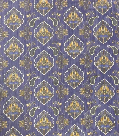 Chiffon c/ Risca Gold – Azul