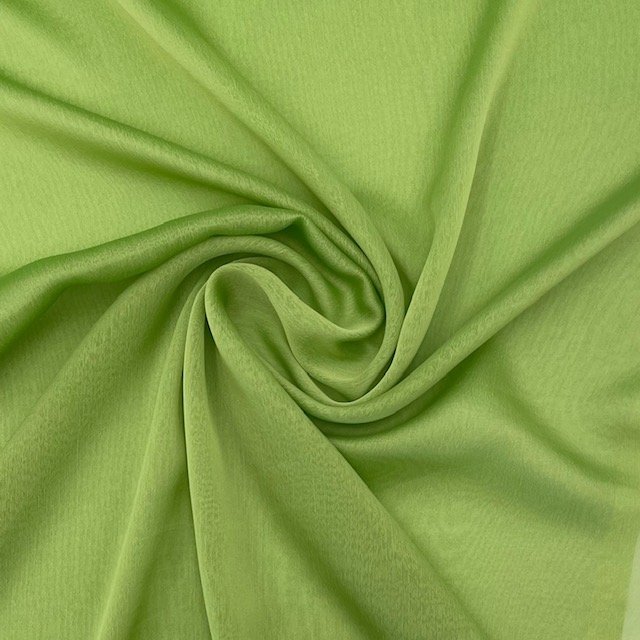 Chiffon Riscado – Verde Alface