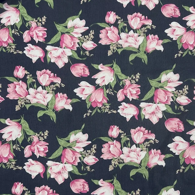 Chiffon Roses – Azul/Rosa