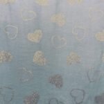 Coralina Estampada Glitter Corações – Verde - imagem 3