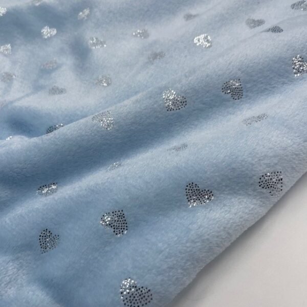 Coralina Glitter Small Hearts – Azul