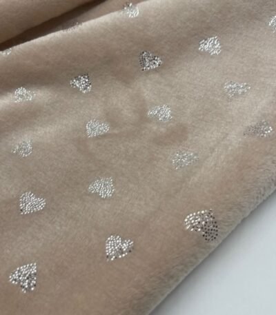 Coralina Glitter Small Hearts – Bege